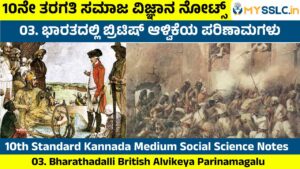 Bharathadalli British Alvikeya Parinamagalu