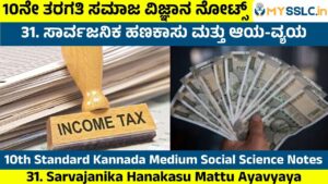 Sarvajanika Hanakasu Mattu Ayavyaya